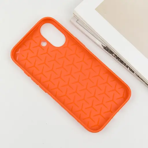 Чохол Epik TPU Weaving для Apple iPhone 16, 6.1 Orange - фото 3