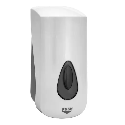 Дозатор для рідкого мила Bemeta Hotel пластик 121109036, Білий - фото 1