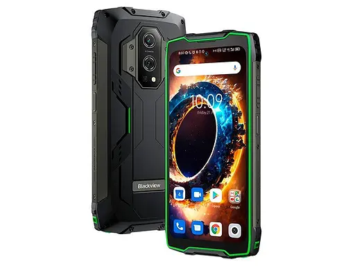 Смартфон Blackview BV9300 12/256GB Green Lighting Version (Global Version) - фото 2