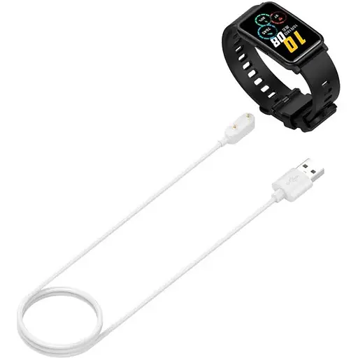 Зарядное устройство DK для Huawei Watch Fit / Fit SE кабель (1m) USB (011938) (white) - фото 5