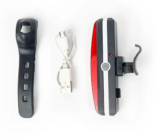 Велосипедна фара задня USB 150 Lm 10х3х2 см (G0000898) - фото 3