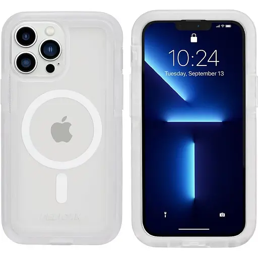 Противоударный чехол с клипсой Pelican Voyager MagSafe для iPhone 14 Pro (6.1") Clear аналог OtterBox Defender - фото 10