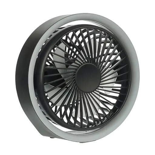 Вентилятор настільний бездротовий GXQC N601 чорний - фото 4