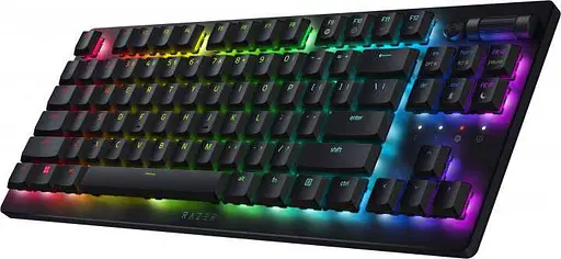 Клавіатура Razer DeathStalker V2 Pro TKL Linear Optical Switch Wireless Black (RZ03-04370800-R3R1) - фото 2