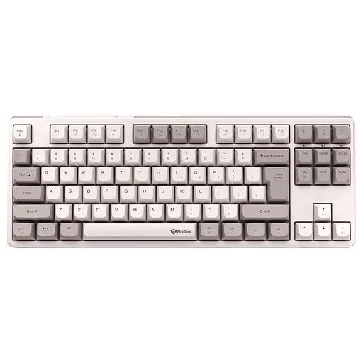 Механическая беспроводная клавиатура MEETION MK14 з RGB подсветкой белая - фото 4