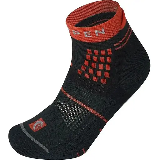 Носки Lorpen X3TPC Mens Trail Running Padded Eco Anthracite/Orange M (1052-6210283 2738 M)