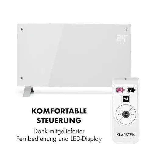 Конвекційний обігрівач Klarstein Bornholm Curved 40 м 2 (10031980) - фото 3