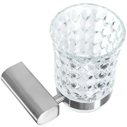 Склянка для зубних щіток Rea 322224 nickel brushed REA-77036 нікель - фото 1