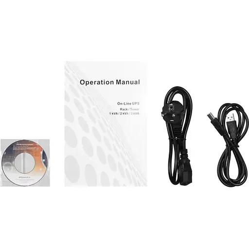 ИБП непрерывного действия (Online) 2E OD1000RT, 1000VA/900W, RT2U, LCD, USB, 3xSchuko (2E-OD1000RT) - фото 7