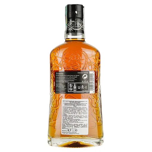 Виски Highland Park 21 Year Old 46% 0.7 л в подарочной упаковке - фото 6