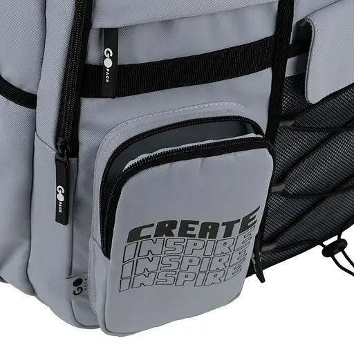 Рюкзак GoPack Education Teens 184 серый Серый (GO26-184L-2) - фото 11