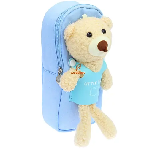 Пенал із іграшкою Ведмедик, 20x4x8.5 см, PVC (В асортименті)