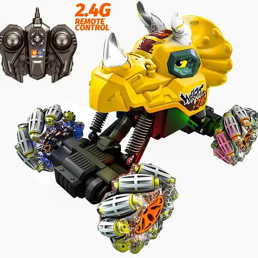 Машина на радіокеруванні Динозавр, акумулятор, музика, 999G-61CS