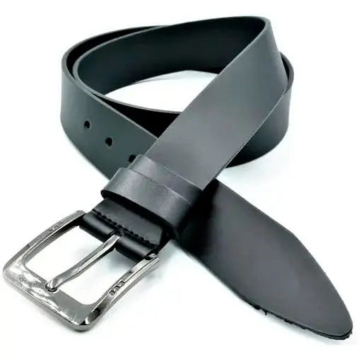 Ремінь шкіряний Weatro чоловічий 3,8х105-125 см acs0027241 - фото 1