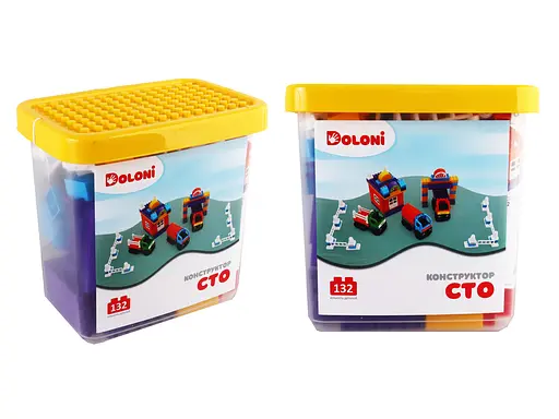 Конструктор СТО, 132 детали, 013888/38