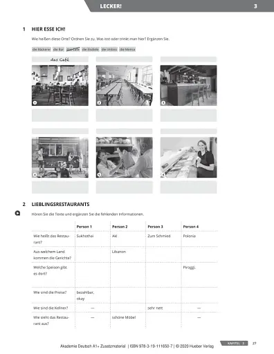 Akademie Duetsch A1+ Zusatzmaterial Band 1 - фото 2