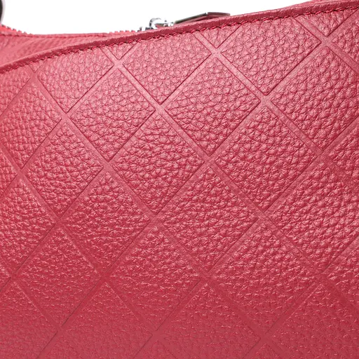 Сумка Vintage женская среднего размера на три отделения из натуральной кожи 24х15х9 см sum0027017 - фото 7