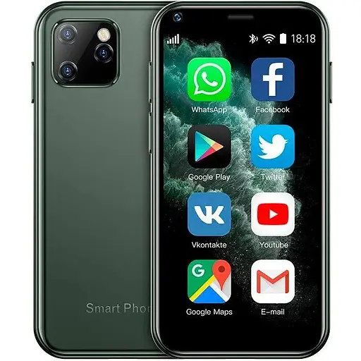 Телефон Tkexun F18 Happyhere F18 red Dual display