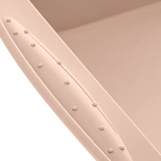 Квадратна силіконова форма для аерогрилю, духовки та мультипечі 24,5*26,5 см, Kitchen Master Бежевий 87450 - фото 7