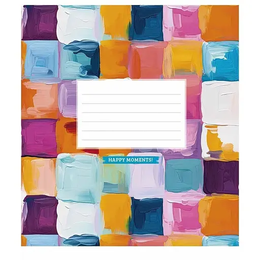 Зошит учнівський "Color notes" Школяр 012-3368L-4 в лінію, 12 аркушів