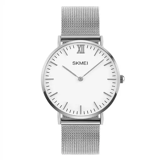Наручные часы Skmei 1318 серебристые на магнитной застежке - фото 2