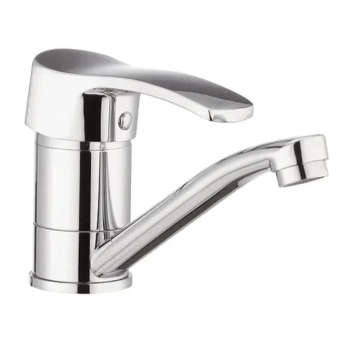 Смеситель для умывальника Haiba Focus 555 HB0135 Хром - фото 1