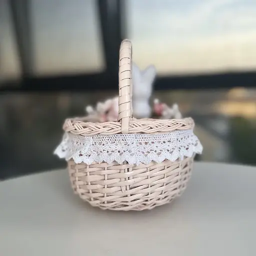 Пасхальная корзина 15х15х18см hand-made 3 MIS LT - фото 2