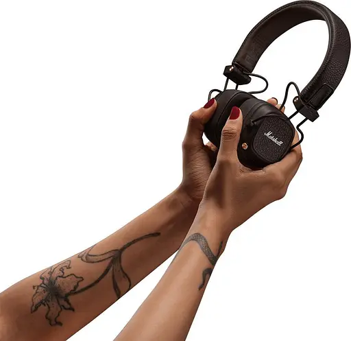 Наушники с микрофоном Marshall Major V Brown (1006834) - фото 8