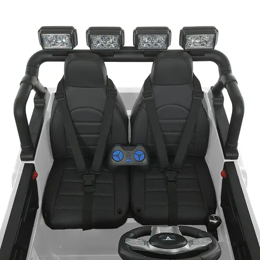 Электромобиль детский Bambi Toyota M 4968EBLR-1 24V с пультом управления Белый - фото 8