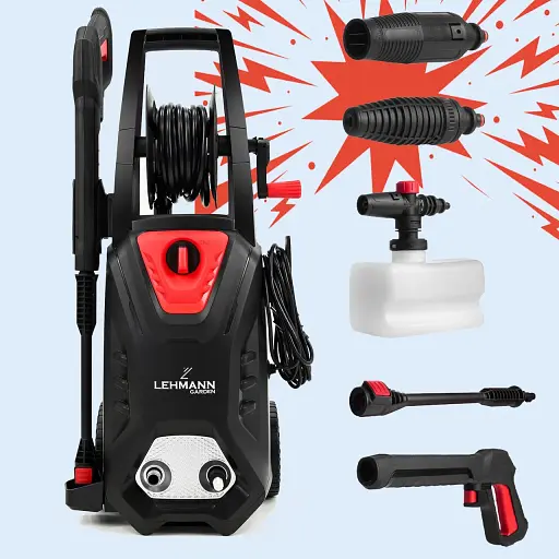 Мойка высокого давления Lehmann Hudson 260 бар, 450л/ч, 1800Вт - фото 8