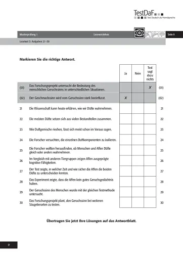 TestDaF Musterprüfung 1. Heft mit Audio-CD - фото 16