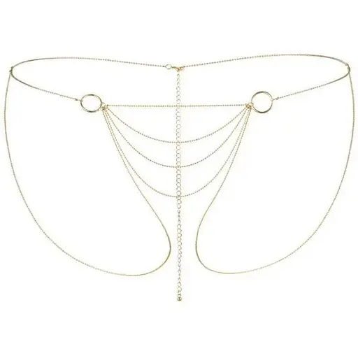 Ланцюжок-трусики Bijoux Indiscrets Magnifique Bikini Chain - Gold - фото 2