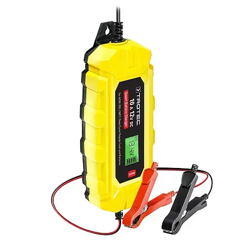 Зарядное устройство для Trotec PBCS 10A 12V 4-200Ah автомобильного аккумулятора (DAS302836) - фото 1