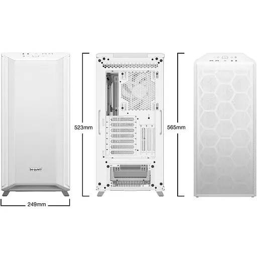 Корпус Be quiet! DARK BASE 701 белый (BGW59) без блока питания - фото 3