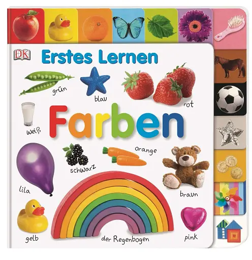 Erstes Lernen. Farben