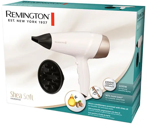 Фен Remington D4740 E51 Shea Soft Hairdryer (45737560100) - фото 5