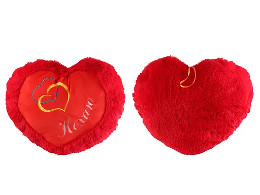 М’яка іграшка Серце Кохаю, мала, 40 см