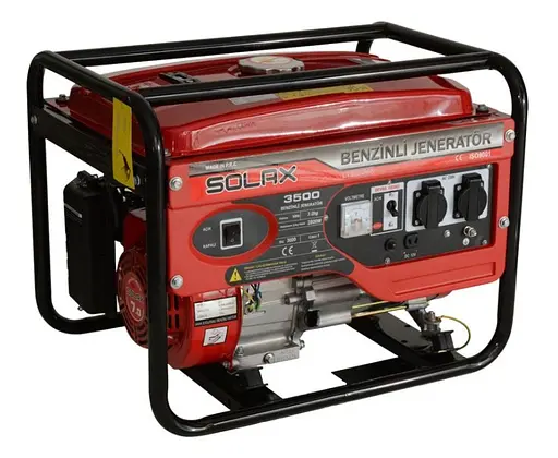 Бензиновий генератор Solax 2.5/2.8 кВт, однофазний, ручний стартер (LT3500MX_230V) - фото 1