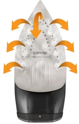 Утюг с подачей пара Gorenje SIH 3200 BKS (744375) (7112074) - фото 5