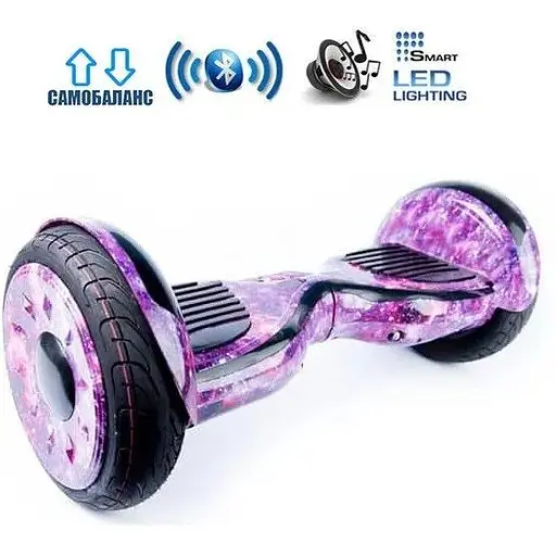 Гироборд Smart Balance Wheel U20 Pro + Autobalance 10.5" Розовый космос (4607692) - фото 2