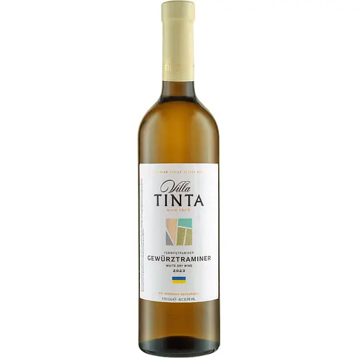 Вино Villa Tinta Gewurztraminer, белое, сухое, 11-13%, 0,75 л (8000019206069)