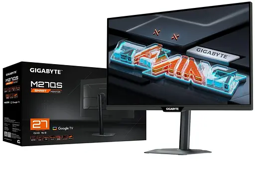 Монитор 27” Gigabyte M27QS Gaming Monitor QHD IPS 180Hz (M27QS Gaming Monitor) - фото 7