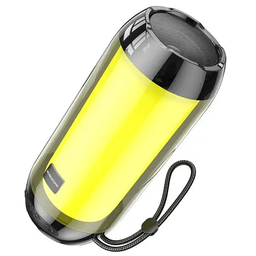 Акустична система Borofone BR25 Crazy sound colorful luminous чорна - фото 5