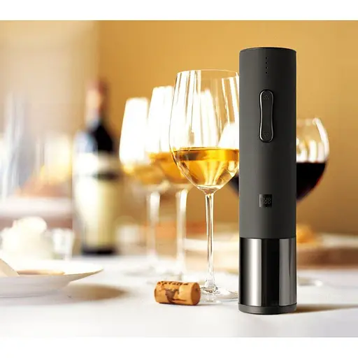 Штопор Xiaomi Huo Hou Electric Wine Bottle Opener Black (HU0027) [32477] - фото 3