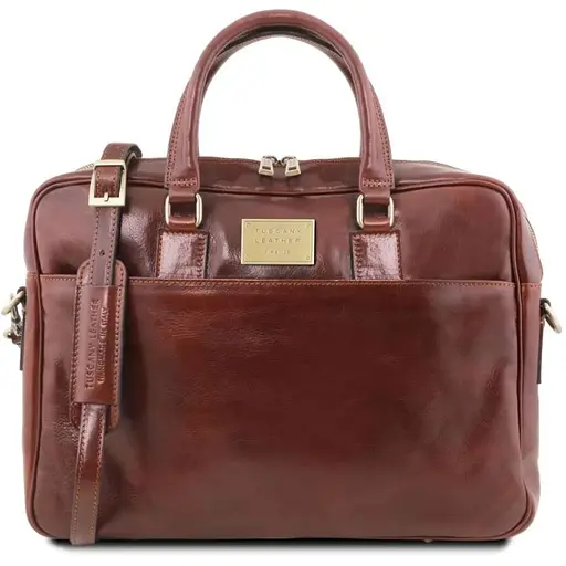 Сумка шкіряна для ноутбука Tuscany 40х30х15 см nsa0001167 - фото 1