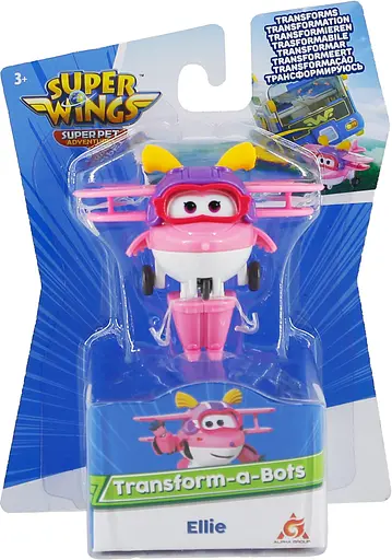 Ігрова фігурка-трансформер Super Wings Transform-a-Bots Еллі (Ellie) 5 см (EU770038) - фото 4