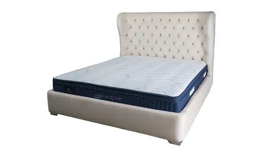 Ліжко 1,6 Легасі з підйомним механізмом бежеве 