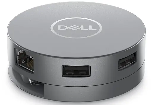 Док-станція Dell DA305 6-in-1 USB-C Multiport Adapter (470-AFKL) - фото 4