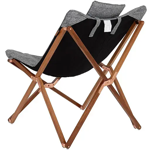 Стул раскладной Bo-Camp Bloomsbury M Grey (1200369) - фото 9