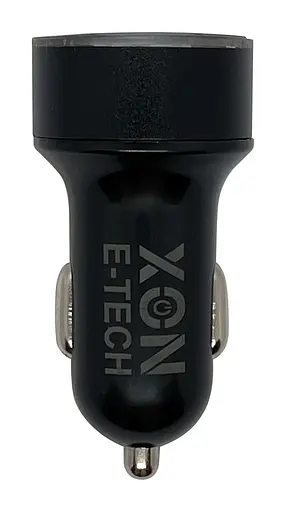 Автомобильное зарядное устройство XON UniLink QC3.0 + 2.4A Black (CU002A30DB 3470) - фото 5